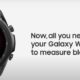 Samsung Galaxy Watch permite medir la presión arterial y hacer electrocardiogramas